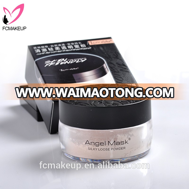 Free Shipping Loose Face Powder Cosmetics Makeup Powder with Puff